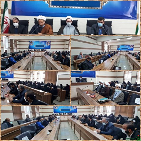 جلسه فصلی هیئت امنای ستاد بازسازی عتبات عالیات شهرستان کمیجان با حضور مسئولین ستاد عتبات عالیات استان