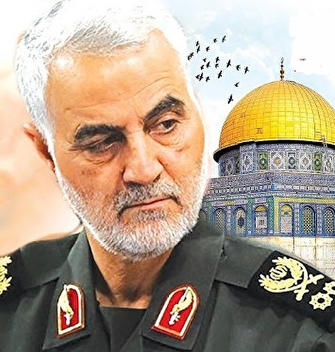 شهید حاج قاسم سلیمانی: روز قدس، روزی مترادف با 22 بهمن است